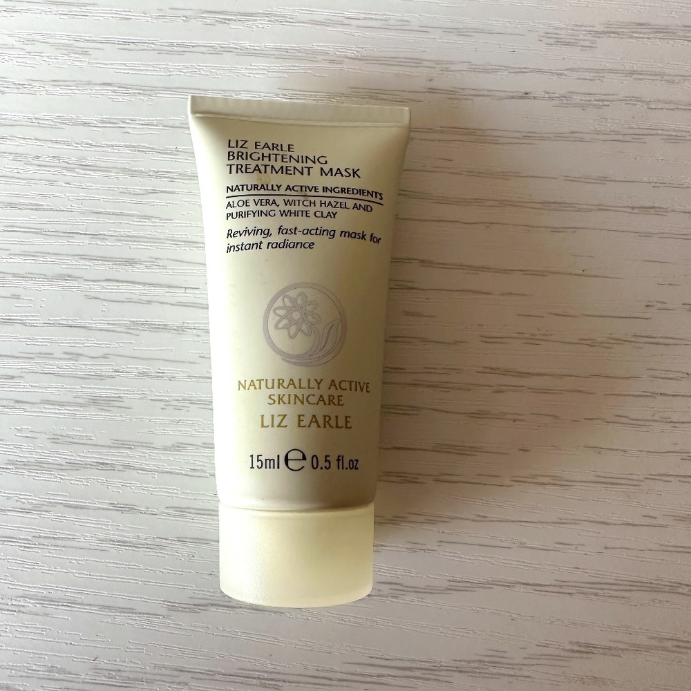 NWT LIZ EARLE Hydrating Cream Face Mask Brightening Treatment Moisture .5 Fl Oz